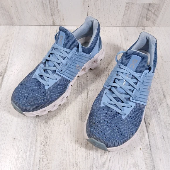 On Running Cloudswift "Lake/Sky" Blue Runners Athleisure Sneakers #1234 - Picture 2 of 12